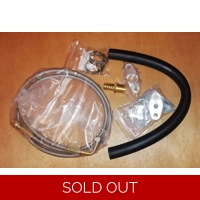 Universal Turbo Oil Line Kit Feed + Return Drain AN4 T3 T4 TD04